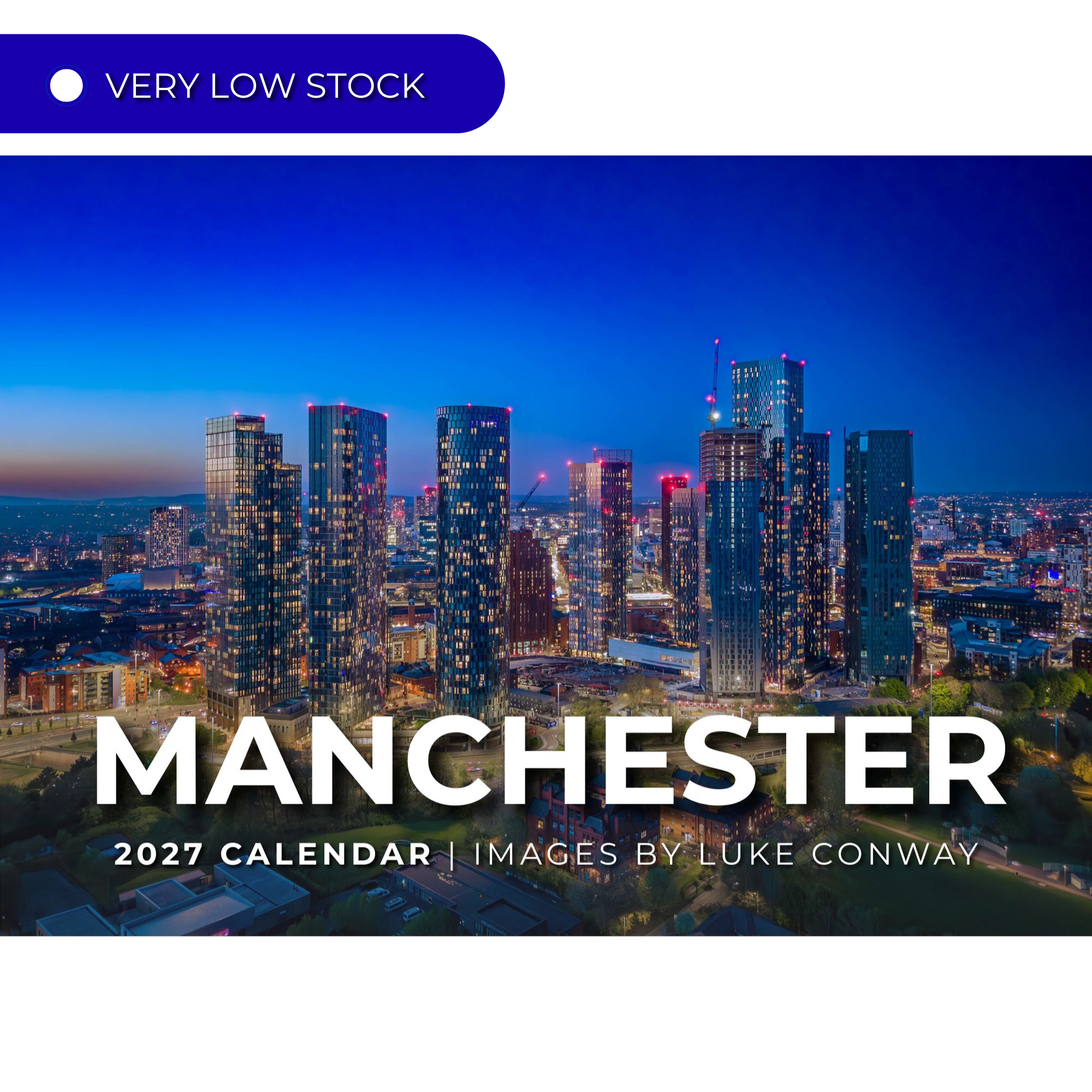 Manchester 2027 Calendar