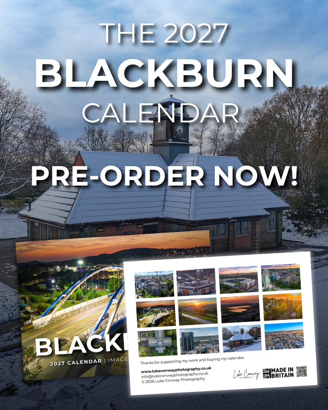Blackburn 2027 Calendar