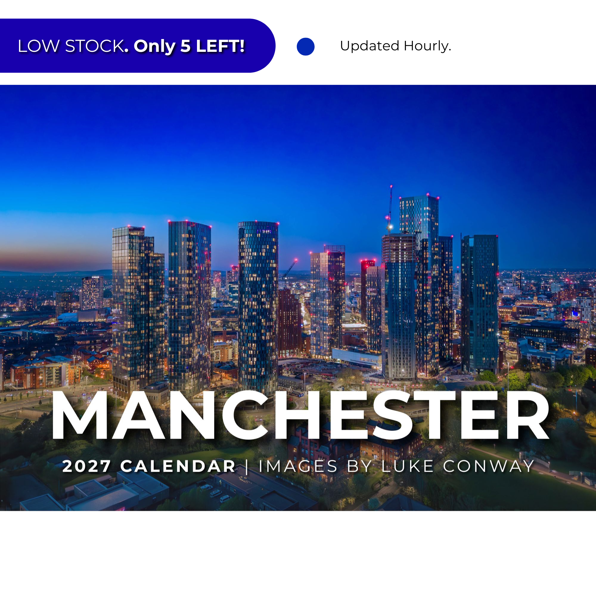 Manchester 2027 Calendar